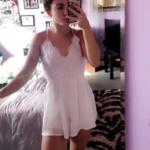White Romper